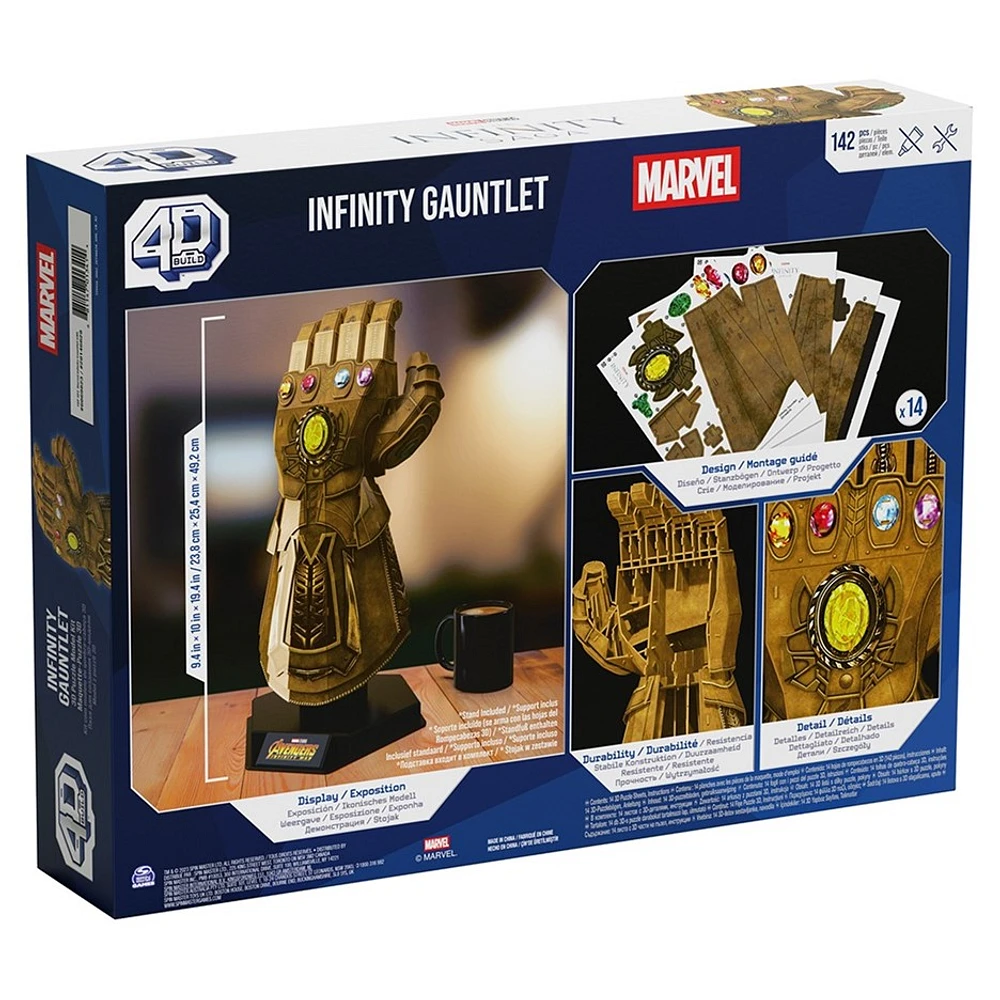 4D Build - Infinity Gauntlet 