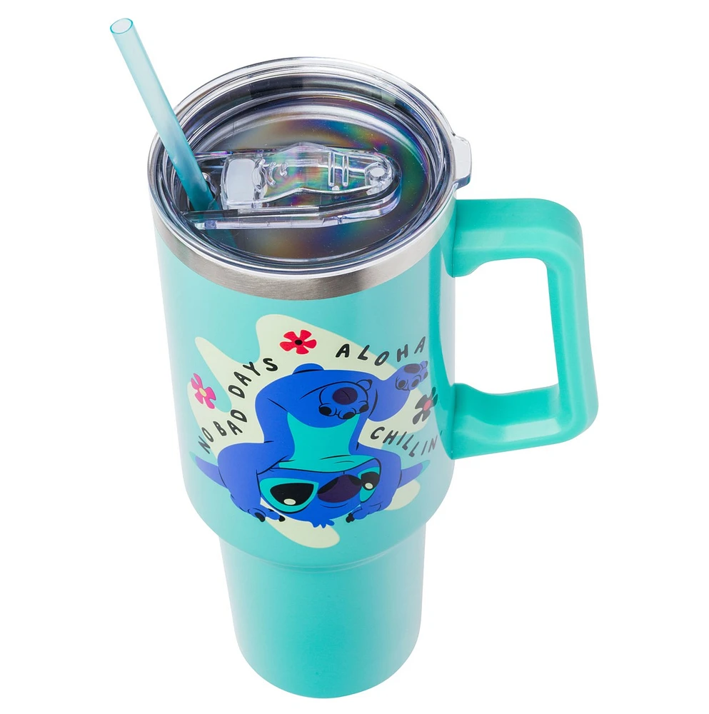 Stitch No Bad Days Tumbler 