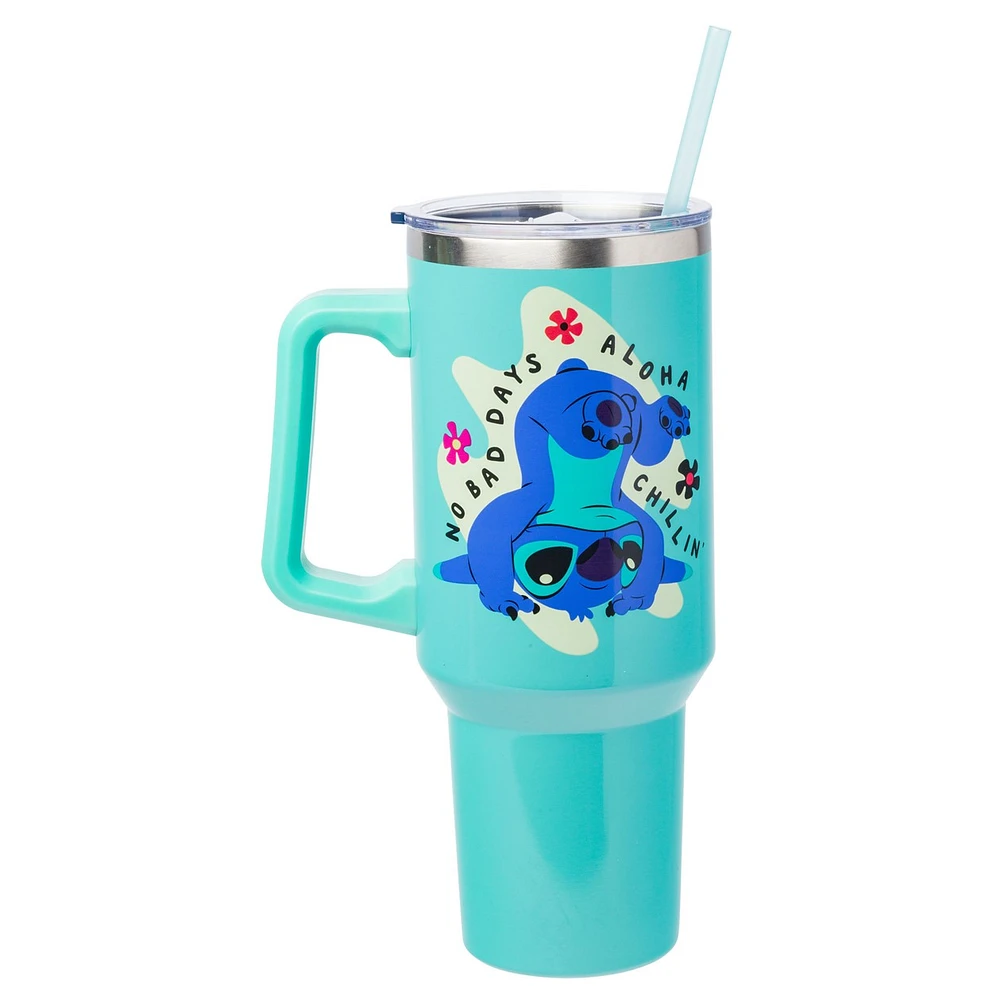 Stitch No Bad Days Tumbler 