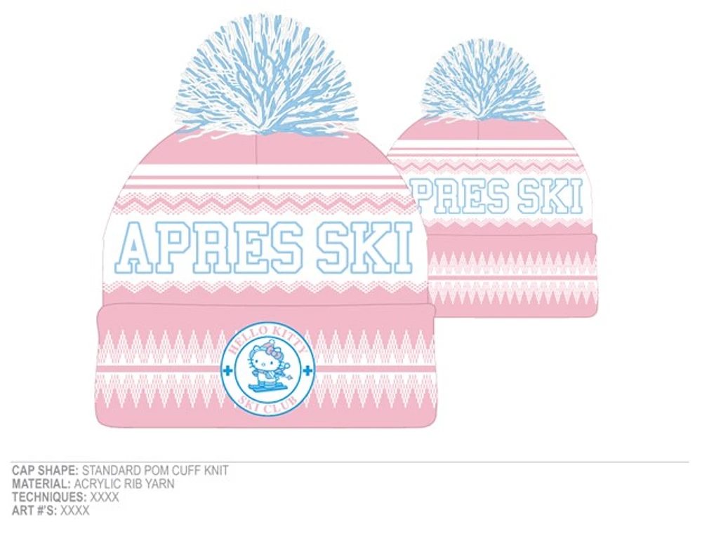 Hello Kitty Apres Ski Beanie 