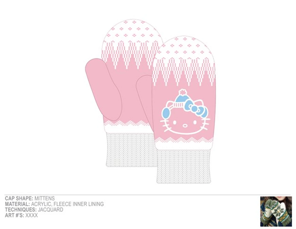 Hello Kitty Apres Ski Mittens 