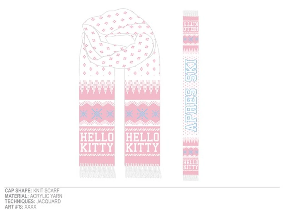 Hello Kitty Apres Ski Scarf 