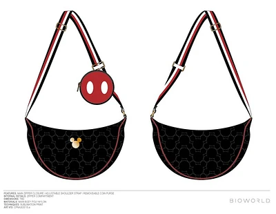 Micky Purse with Coin Pouch 