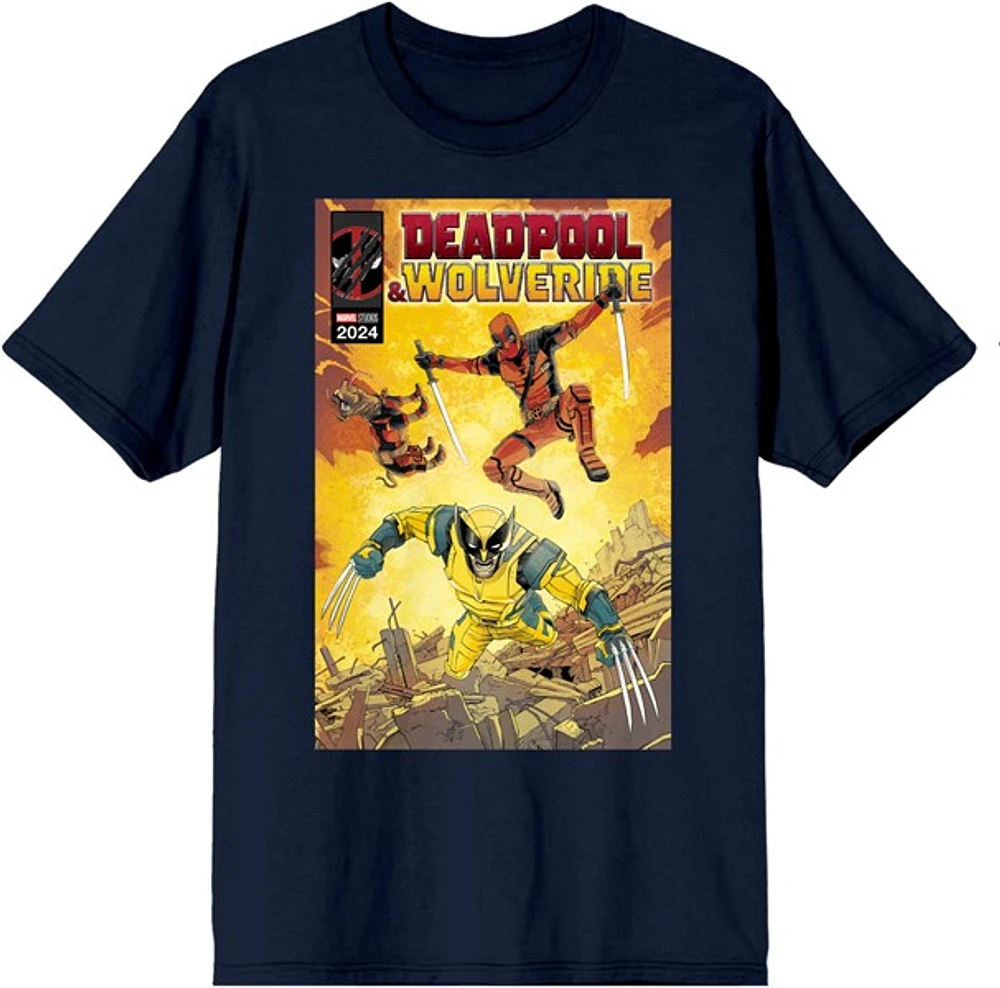 Deadpool & Wolverine Team Up Tee