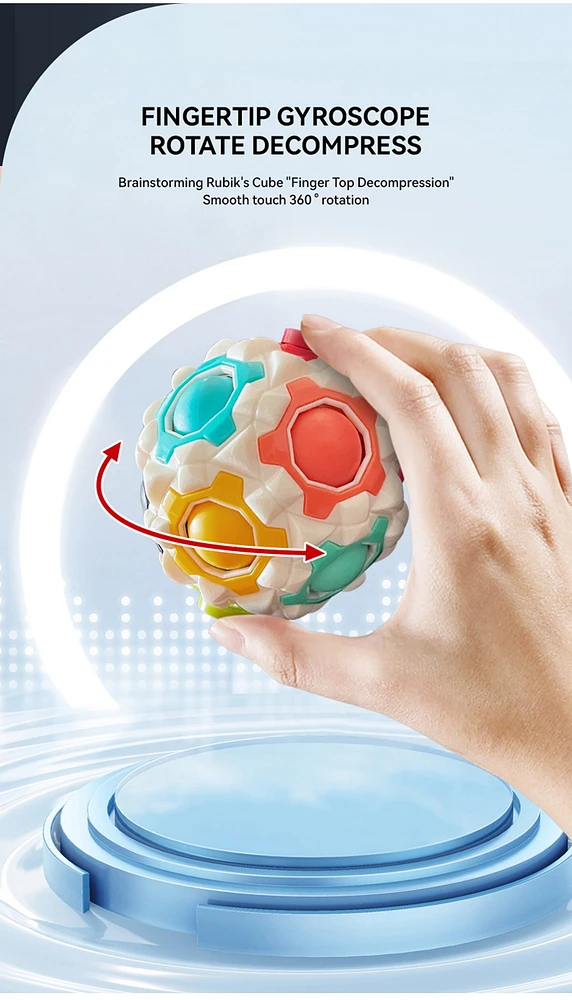 Biogenik Spinning Puzzle Ball – One Variation Chosen at Random