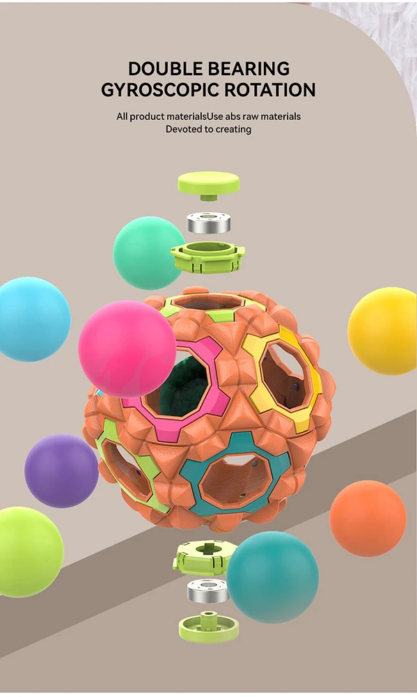 Biogenik Spinning Puzzle Ball – One Variation Chosen at Random