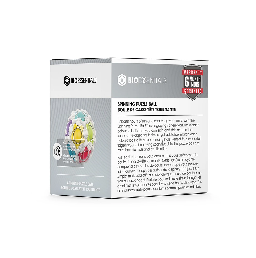 Biogenik Spinning Puzzle Ball – One Variation Chosen at Random
