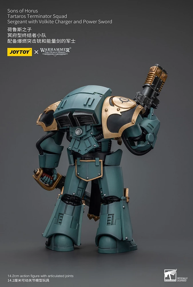 Warhammer 40K Sons of Horus MKVI Tactical Squad Sergeant Figure 