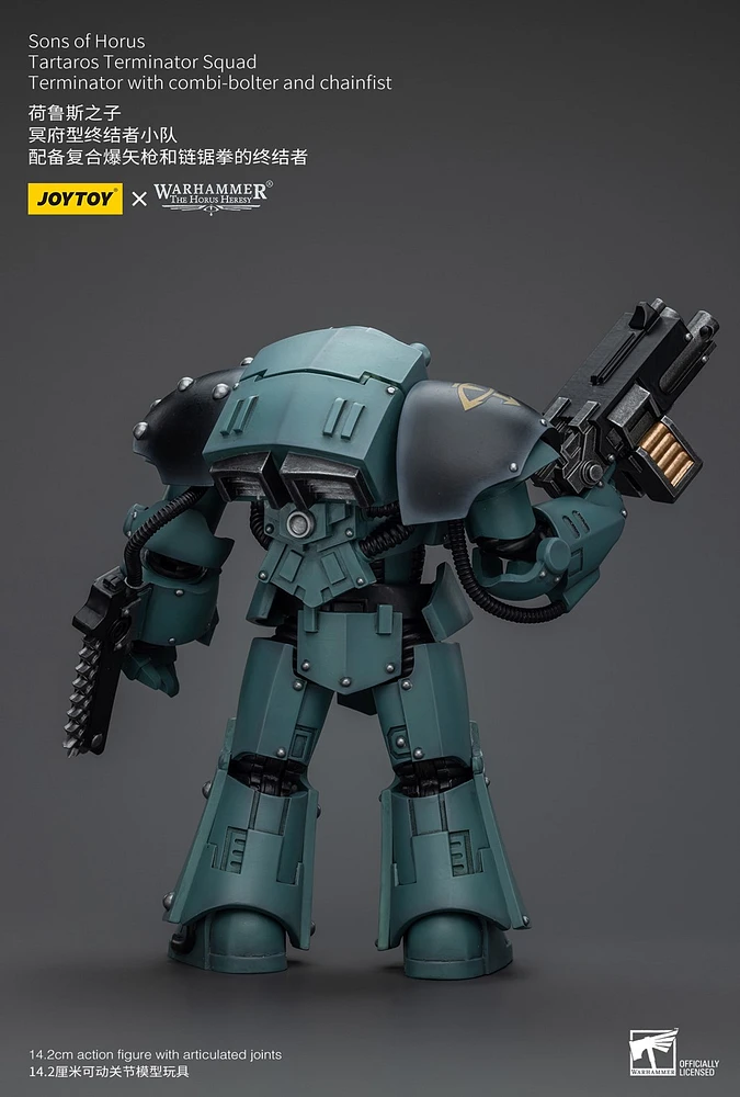 Warhammer 40K Sons of Horus Tartaros Terminator Figure 