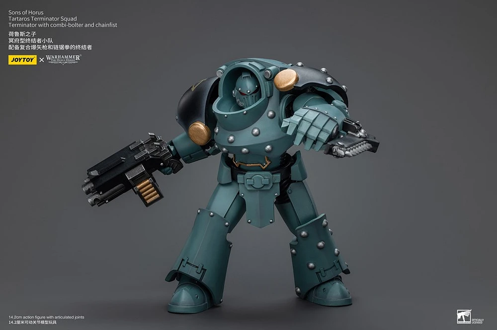 Warhammer 40K Sons of Horus Tartaros Terminator Figure 