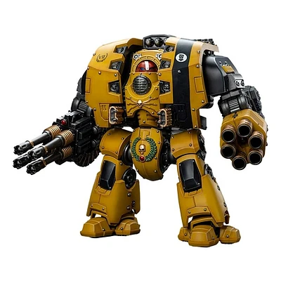 Warhammer Horus Heresy Imperial Fists Leviathan Dreadnought with Cyclonic Melta Lance and Storm Cann and Storm Cannon 1/18
