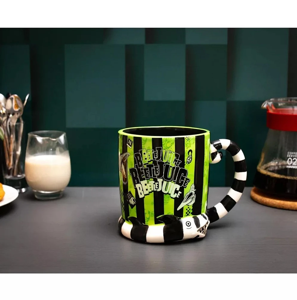 Beetlejuice 3D Sandworm Mug 