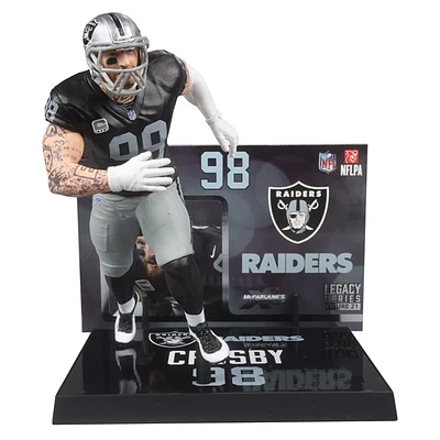 NFL Posed 7-Inch Figure-Maxx Crosby (Las Vegas Raiders) 