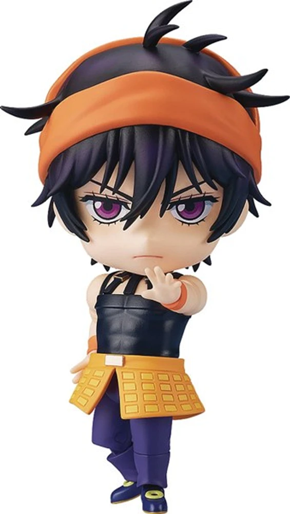 Nendoroid Jojos Bizarre Adv Golden Wind Narancia Ghirga Action Figure 