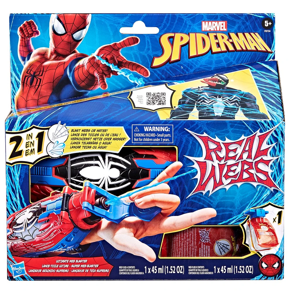 Marvel Spider-Man Real Webs Ultimate Web Blaster 