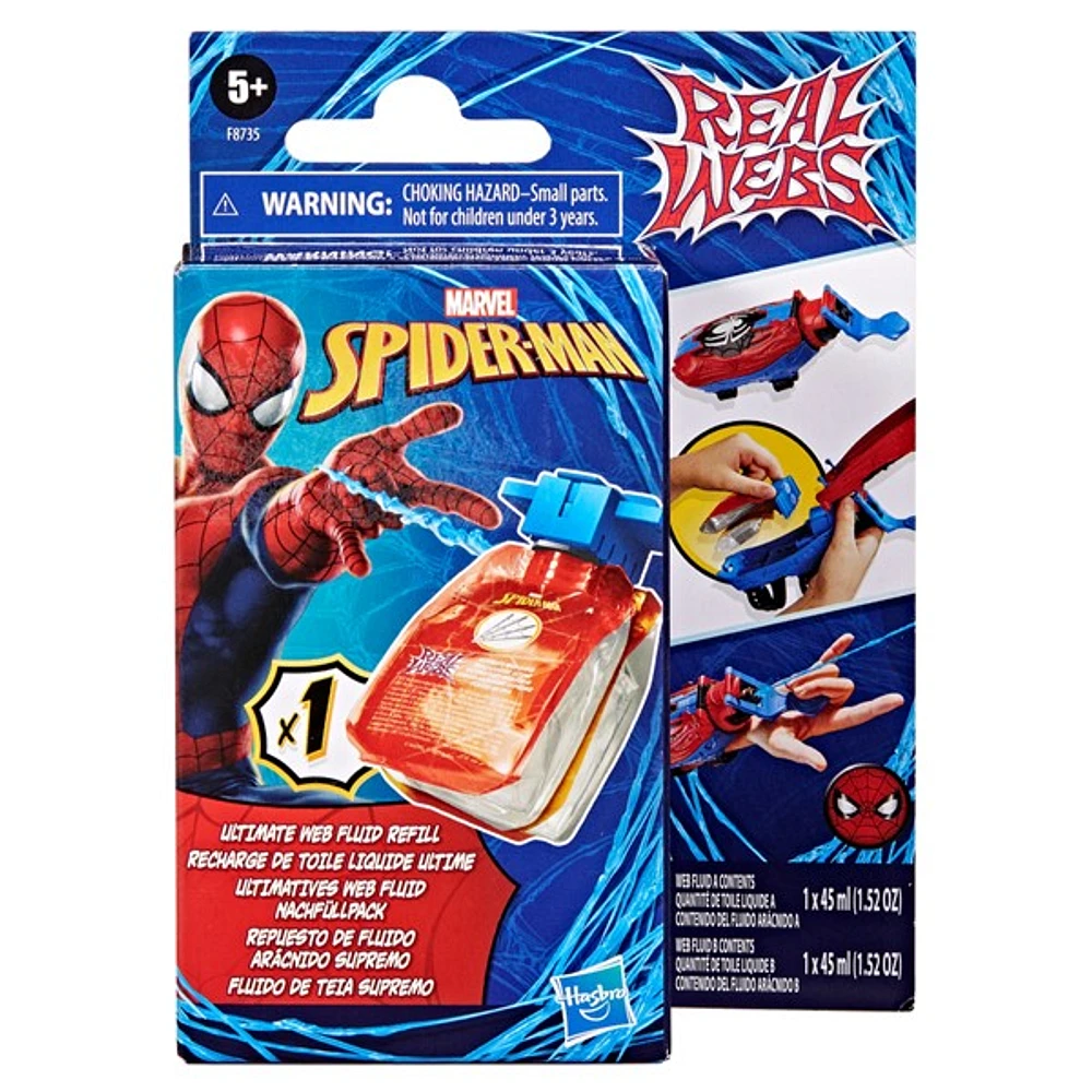 Marvel Spider-Man Real Webs Ultimate Web Fluid Refill 