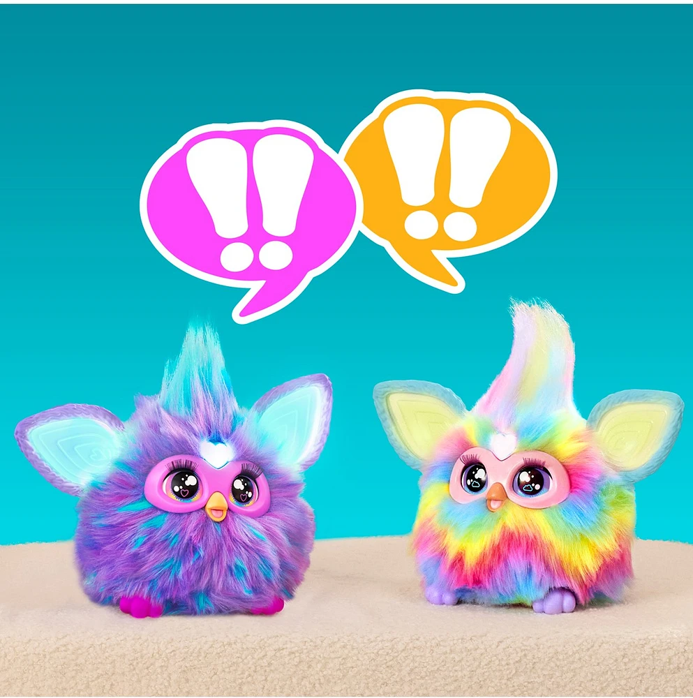 Furby Tie Dye Interactive Plush Toy 