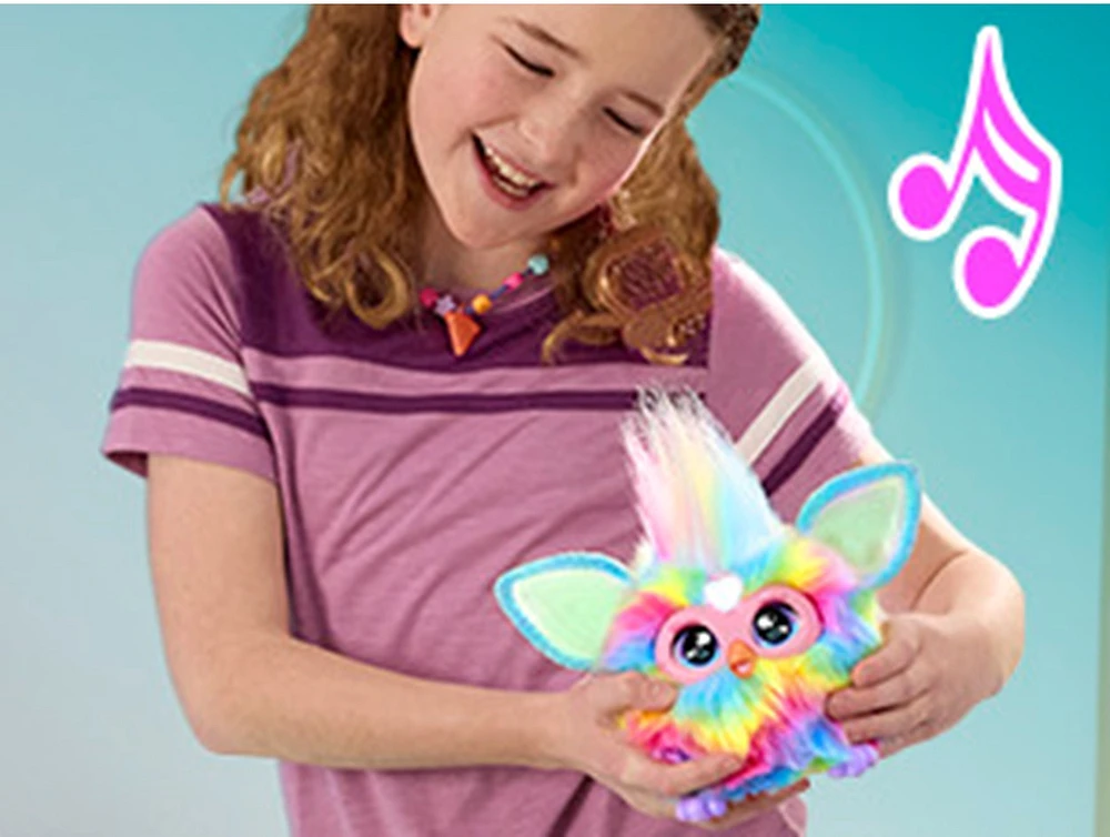 Furby Tie Dye Interactive Plush Toy 