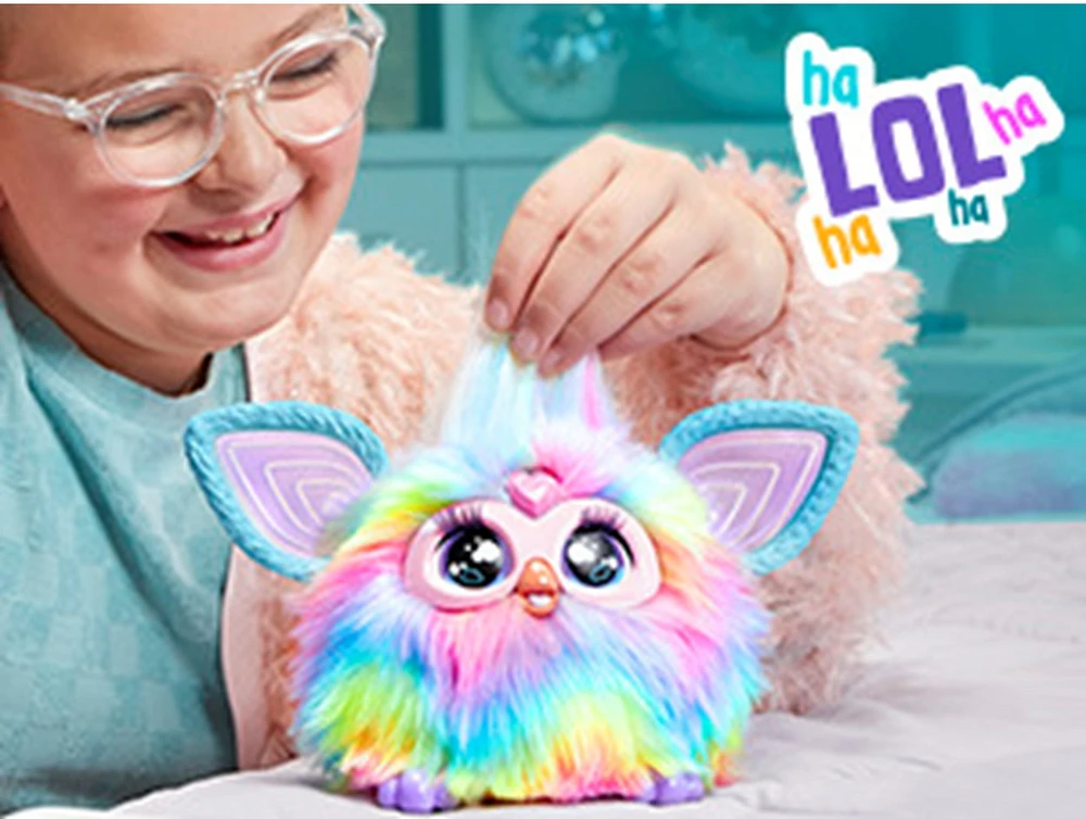 Furby Tie Dye Interactive Plush Toy 
