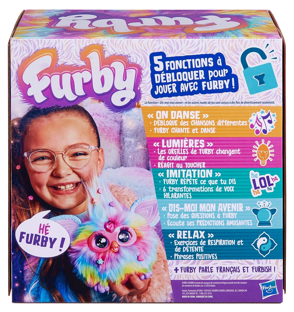 Furby Tie Dye Interactive Plush Toy 