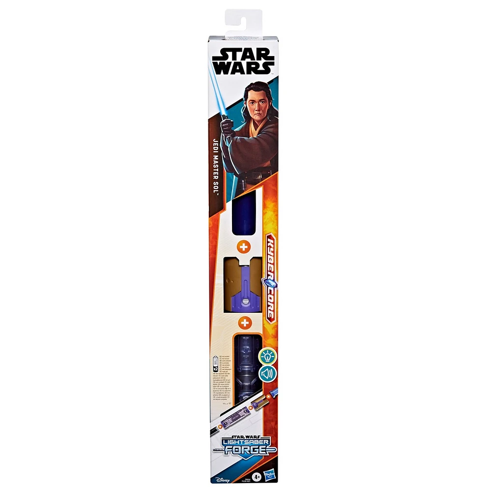 Star Wars Lightsaber Forge Kyber Core Jedi Master Sol Electronic Lightsaber 