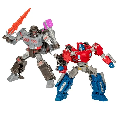 Transformers Legacy United Voyager Class Fractured Friendship 2-Pack 