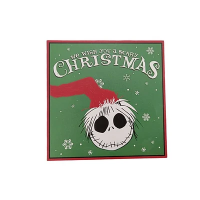 Nightmare Before Christmas Holiday Wall Sign 