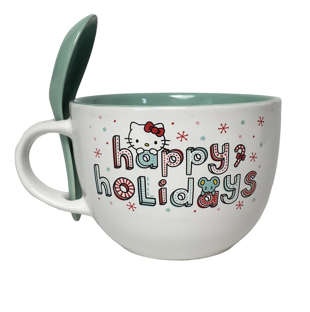 Hello Kitty Holiday Mug & Spoon Set 