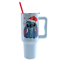 Santa Stitch Stainless Steel Tumbler 