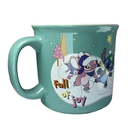 Stitch Full of Joy Camper Mug 