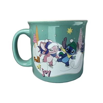 Stitch Full of Joy Camper Mug 