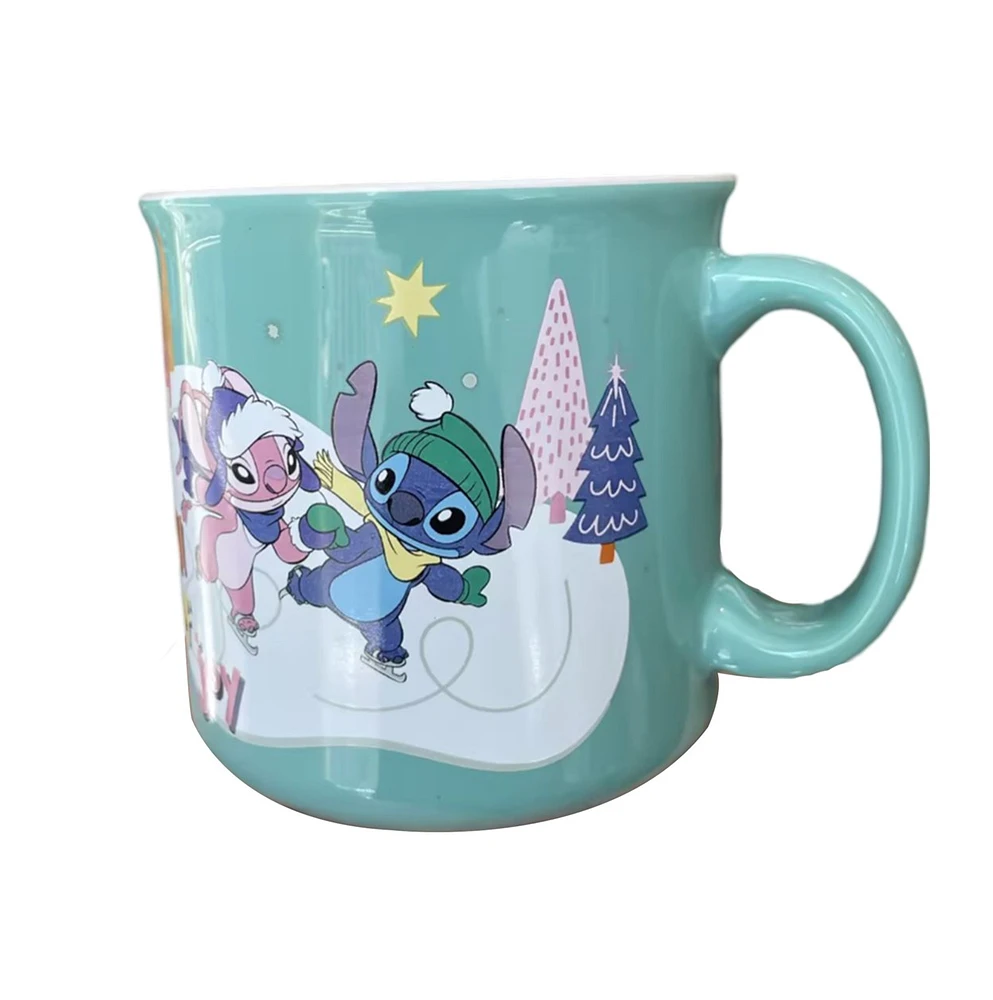 Stitch Full of Joy Camper Mug 
