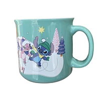 Stitch Full of Joy Camper Mug 