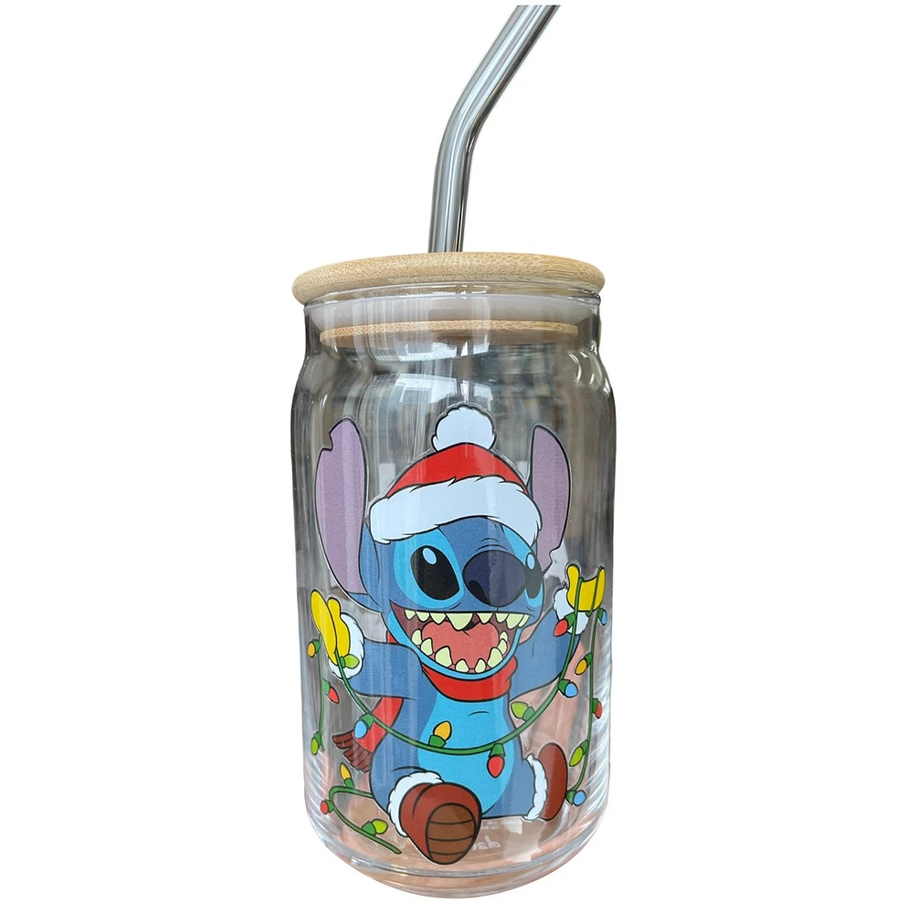  Stitch Jingle All the Way Gobelet en verre 