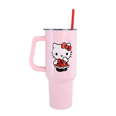 Hello Kitty Christmas Dress Stainless Steel Tumbler 