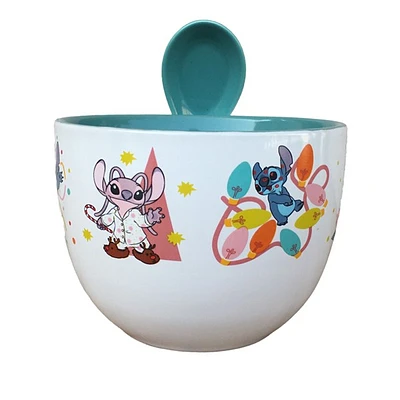 Stitch All is Bright Mug & Spoon 