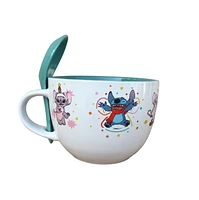 Stitch All is Bright Tasse et cuillère 