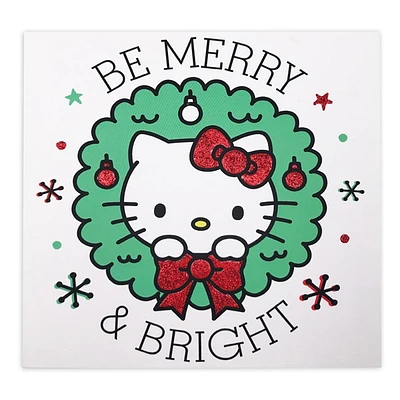 Hello Kitty Merry & Bright Wall Sign 