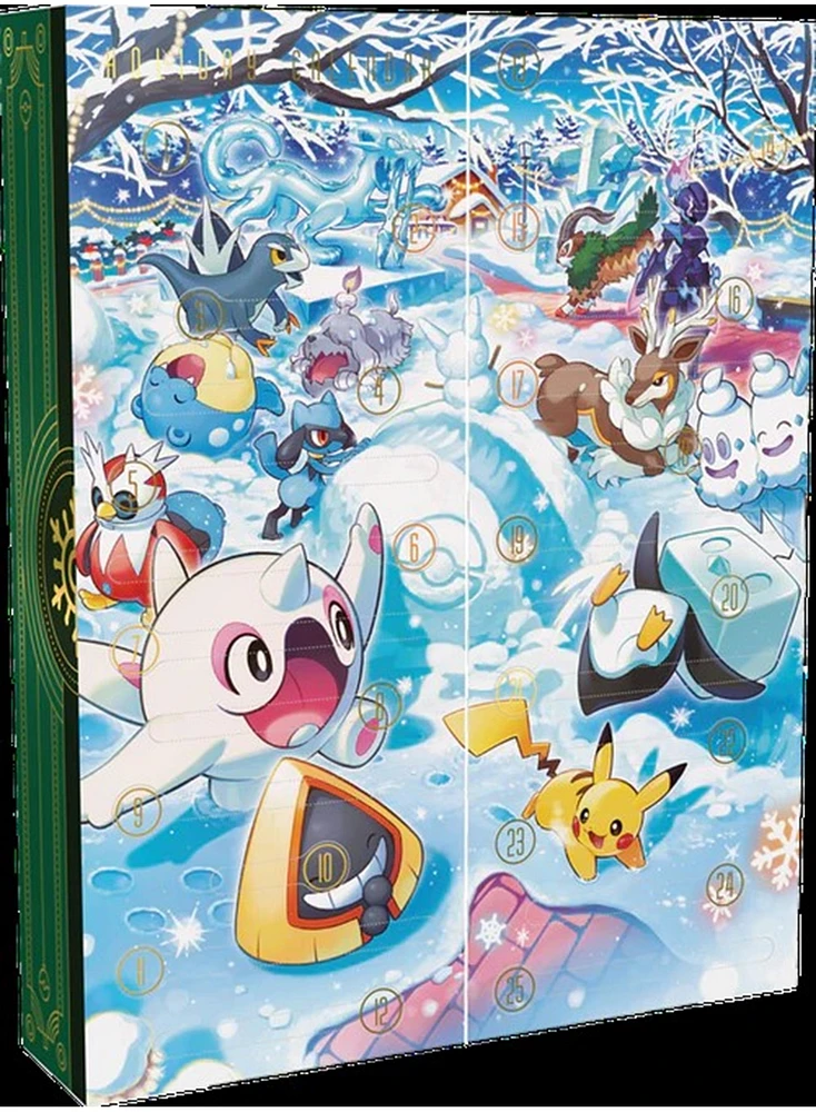 Pokémon Trading Card Game: 2024 Holiday Advent Calendar (Francais) 