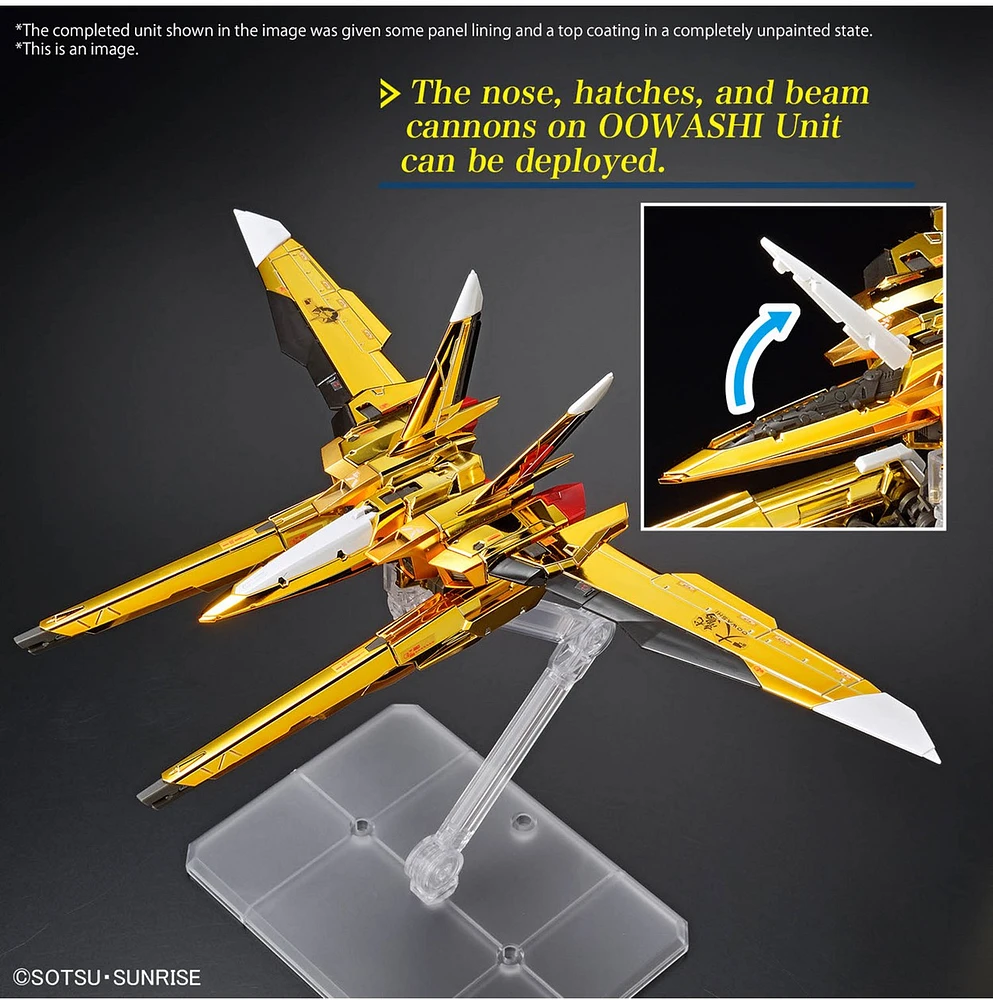 Bandai RG 1/144 ORB-01 Akatsuki Gundam Oowashi Unit Model Kit 