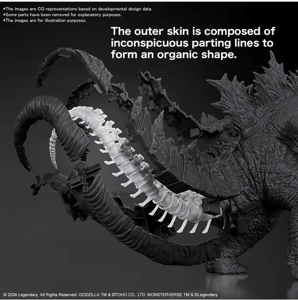 Bandai Hobby Godzilla (2024) from “Godzilla x Kong: The New Empire" 