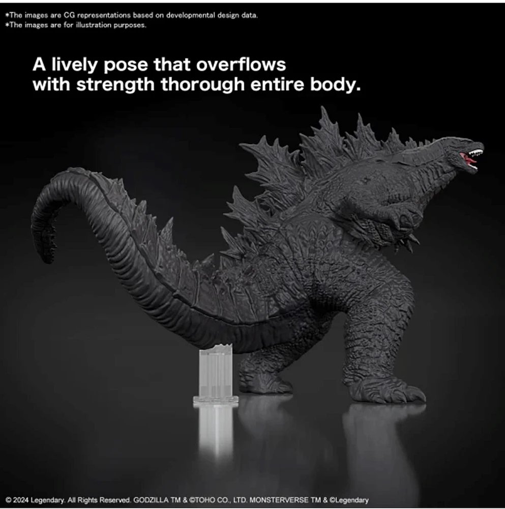 Bandai Hobby Godzilla (2024) from “Godzilla x Kong: The New Empire" 