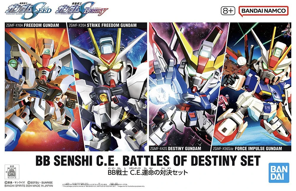 Gundam BB Senshi C.E. Battles of Destiny Set 