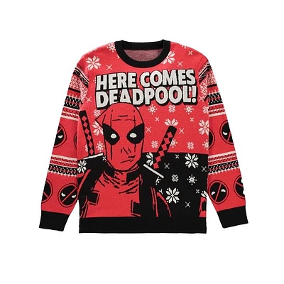 Pull de Noël Marvel Deadpool