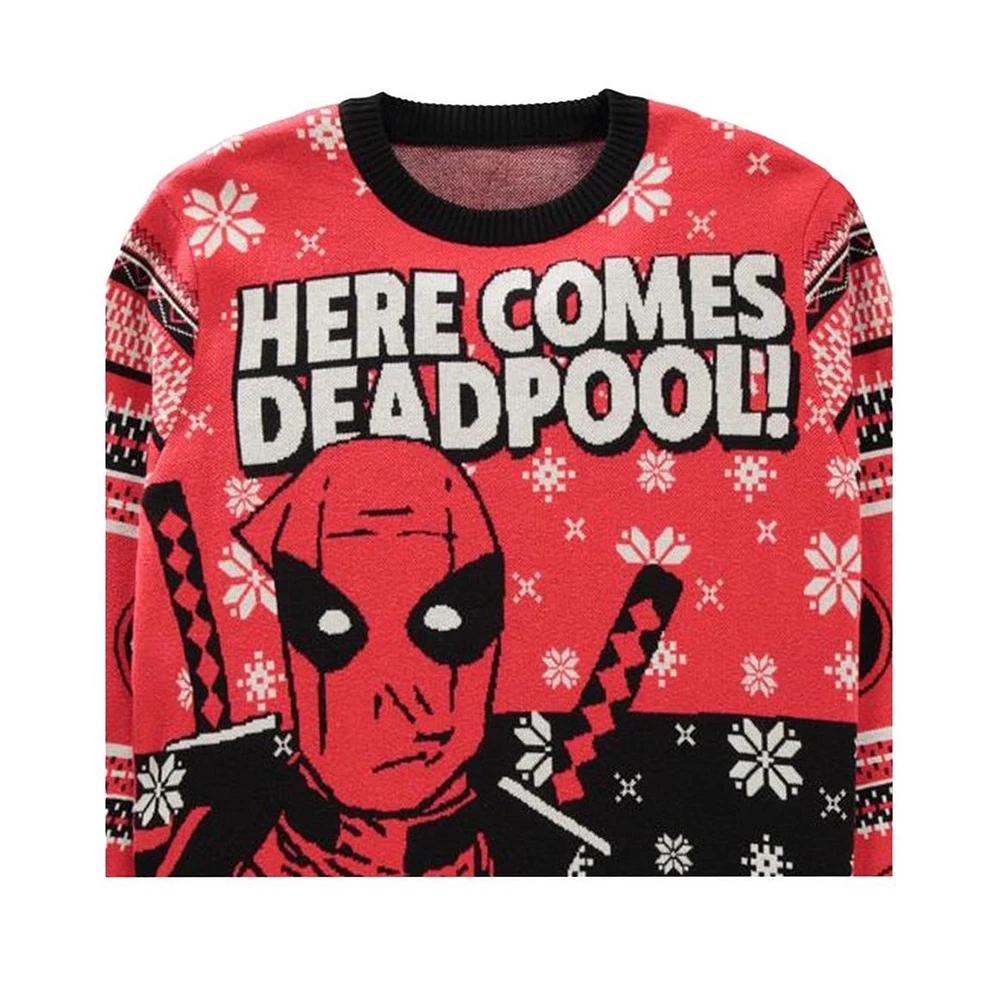Marvel Deadpool Holiday Sweater