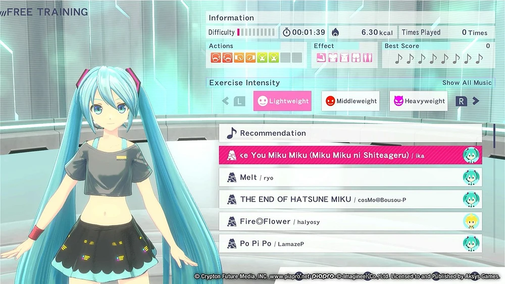 Fitness Boxing Featuring Hatsune Miku