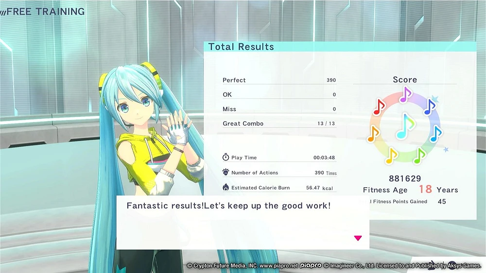 Fitness Boxing Featuring Hatsune Miku
