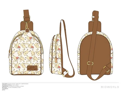 Pokémon : Sac bandoulière Pikachu 