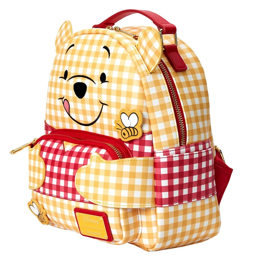 Loungefly: Winnie the Pooh Gingham Mini Backpack 
