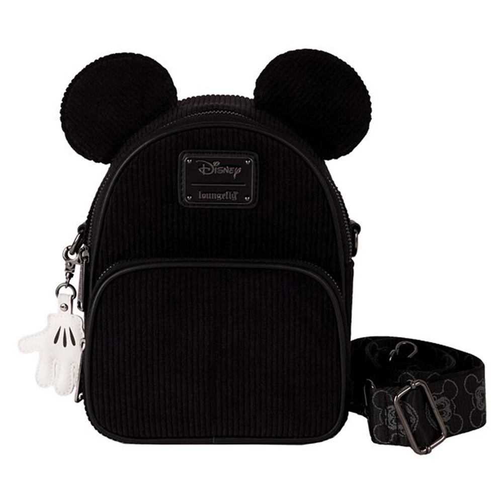 Loungefly: Mickey Mouse Convertible Mini Backpack & Crossbody Bag